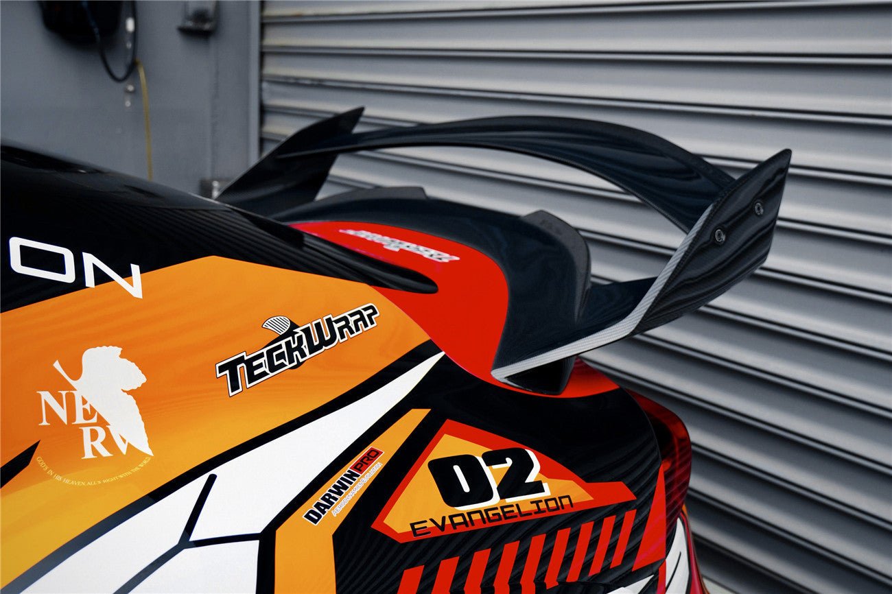 DARWINPRO - TOYOTA GR SUPRA (J29/DB) A90 A91 BKSSII STYLE CARBON FIBRE WING SPOILER - Aero Carbon UK