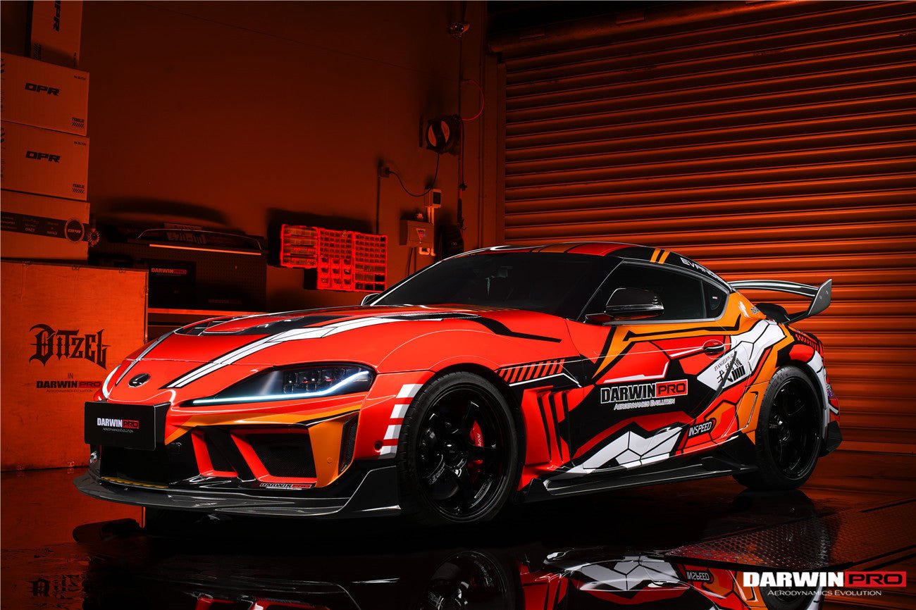 DARWINPRO - TOYOTA GR SUPRA (J29/DB) A90 A91 BKSSII STYLE PART CARBON FIBRE FULL WIDE BODY KIT - Aero Carbon UK