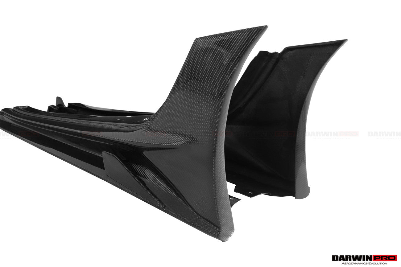 DARWINPRO - TOYOTA GR SUPRA (J29/DB) A90 A91 BKSSII STYLE PART CARBON FIBRE SIDE SKIRTS & FENDERS - Aero Carbon UK