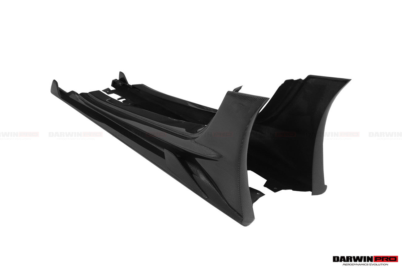 DARWINPRO - TOYOTA GR SUPRA (J29/DB) A90 A91 BKSSII STYLE PART CARBON FIBRE SIDE SKIRTS & FENDERS - Aero Carbon UK