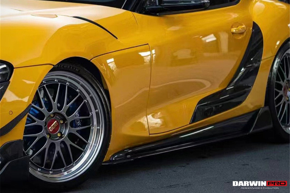 DARWINPRO - TOYOTA GR SUPRA (J29/DB) A90 A91 OEM STYLE CARBON FIBRE DOOR TRIM REPLACEMENT - Aero Carbon UK