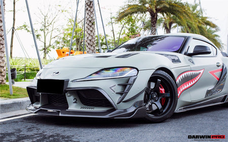 DARWINPRO - TOYOTA GR SUPRA (J29/DB) A90 A91 OEM STYLE CARBON FIBRE DOOR TRIM REPLACEMENT - Aero Carbon UK