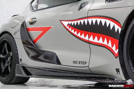 DARWINPRO - TOYOTA GR SUPRA (J29/DB) A90 A91 OEM STYLE CARBON FIBRE DOOR TRIM REPLACEMENT - Aero Carbon UK