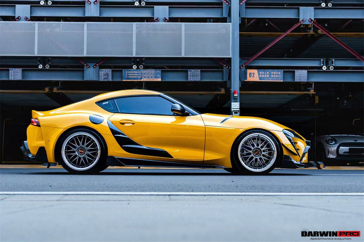 DARWINPRO - TOYOTA GR SUPRA (J29/DB) A90 A91 OEM STYLE CARBON FIBRE DOOR TRIM REPLACEMENT - Aero Carbon UK