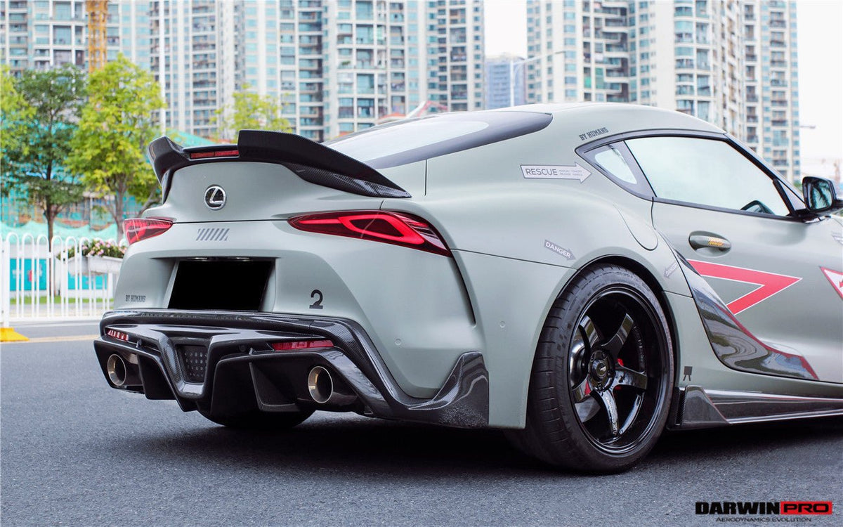 DARWINPRO - TOYOTA GR SUPRA (J29/DB) A90 A91 OEM STYLE CARBON FIBRE DOOR TRIM REPLACEMENT - Aero Carbon UK