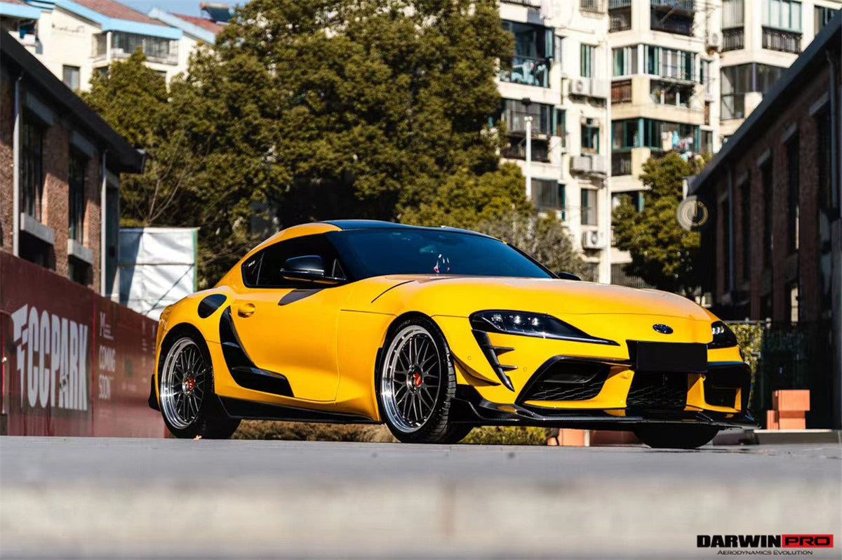 DARWINPRO - TOYOTA GR SUPRA (J29/DB) A90 A91 OEM STYLE CARBON FIBRE DOOR TRIM REPLACEMENT - Aero Carbon UK