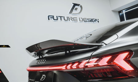 FUTURE DESIGN - AUDI E-TRON GT DRY CARBON FIBRE SPOILER - Aero Carbon UK