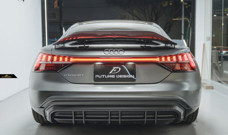 FUTURE DESIGN - AUDI E-TRON GT DRY CARBON FIBRE SPOILER - Aero Carbon UK
