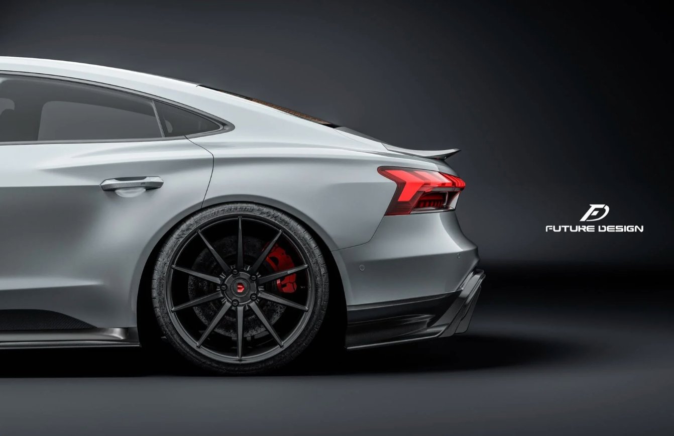 FUTURE DESIGN - AUDI E-TRON GT DRY CARBON FIBRE SPOILER - Aero Carbon UK