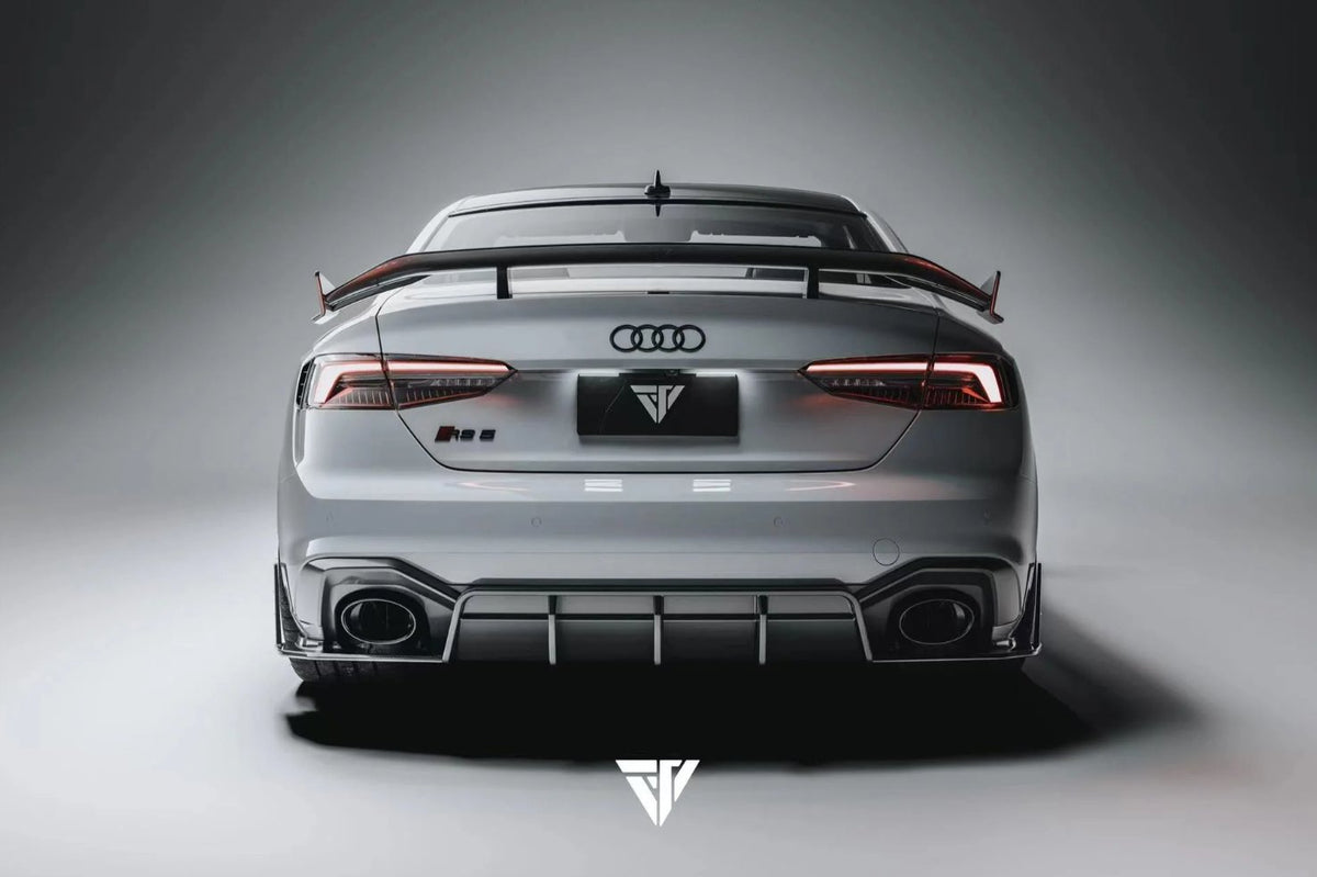FUTURE DESIGN - AUDI RS5 B9 / B9.5 DRY CARBON FIBRE GT WING SPOILER - Aero Carbon UK