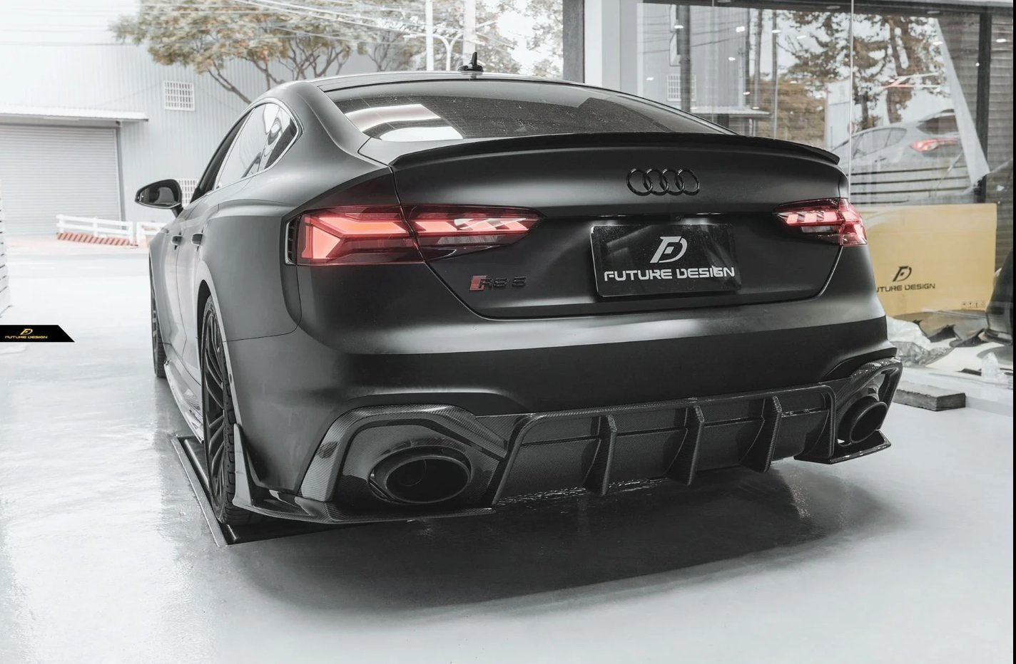 FUTURE DESIGN - AUDI RS5 B9.5 CARBON FIBRE FULL BODY KIT - Aero Carbon UK