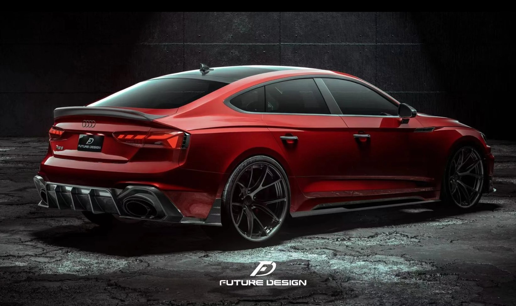 FUTURE DESIGN - AUDI RS5 B9.5 CARBON FIBRE FULL BODY KIT - Aero Carbon UK