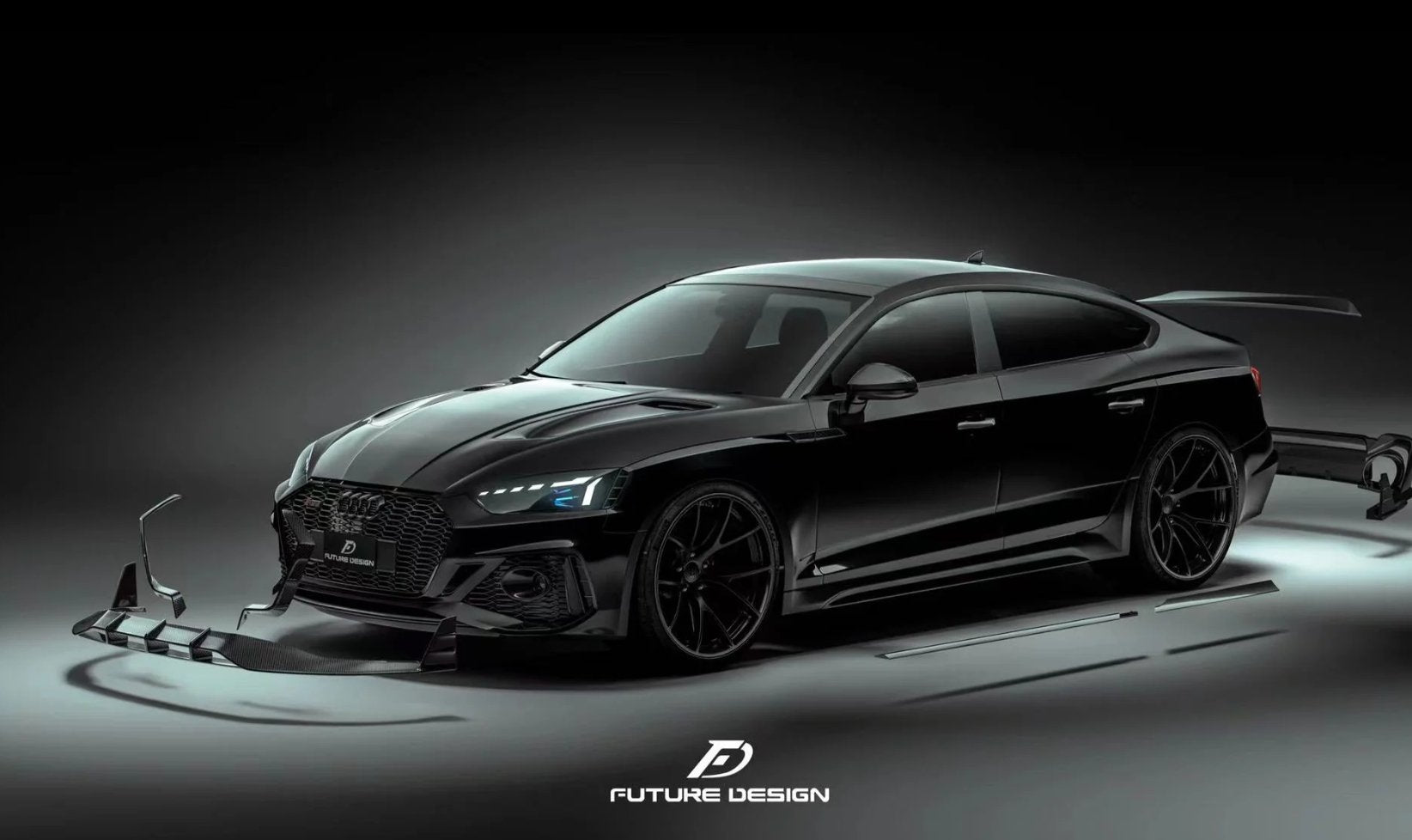 FUTURE DESIGN - AUDI RS5 B9.5 CARBON FIBRE FULL BODY KIT - Aero Carbon UK