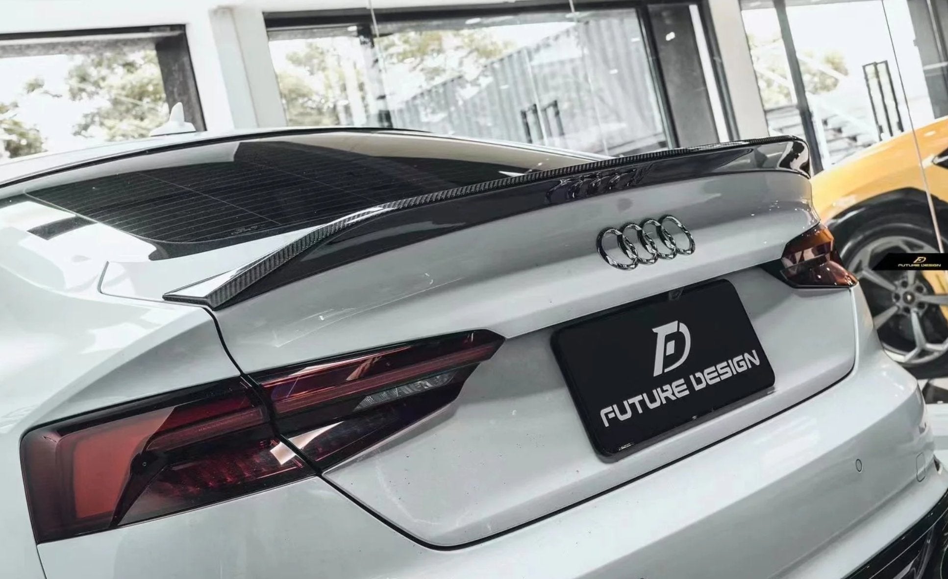 FUTURE DESIGN - AUDI RS5 S5 A5 B9 B9.5 CARBON FIBRE SPOILER - Aero Carbon UK