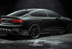 FUTURE DESIGN - AUDI RS5 S5 A5 B9 B9.5 CARBON FIBRE SPOILER - Aero Carbon UK