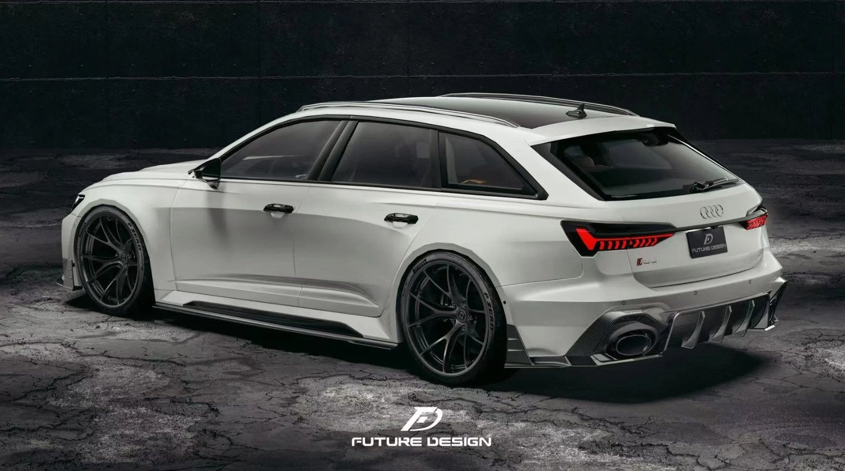 FUTURE DESIGN - AUDI RS6 C8 CARBON FIBRE BODY KIT - Aero Carbon UK