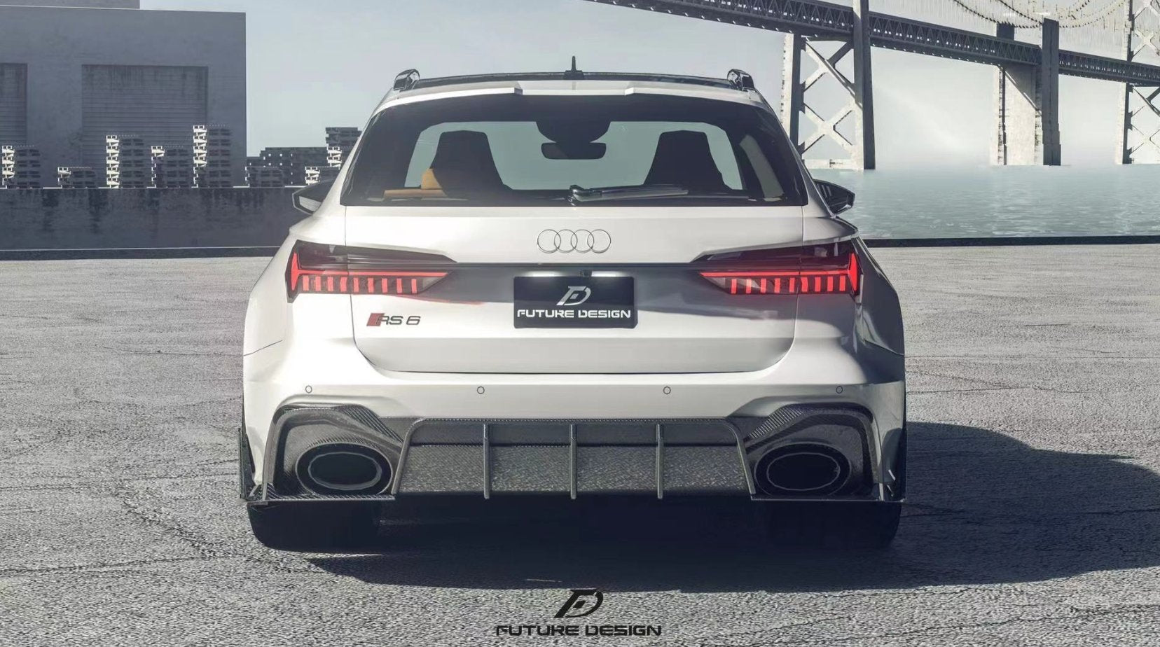 FUTURE DESIGN - AUDI RS6 C8 CARBON FIBRE BODY KIT - Aero Carbon UK