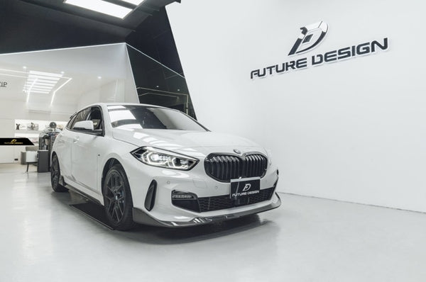FUTURE DESIGN - BMW 1 SERIES F40 DRY CARBON FIBRE FRONT LIP