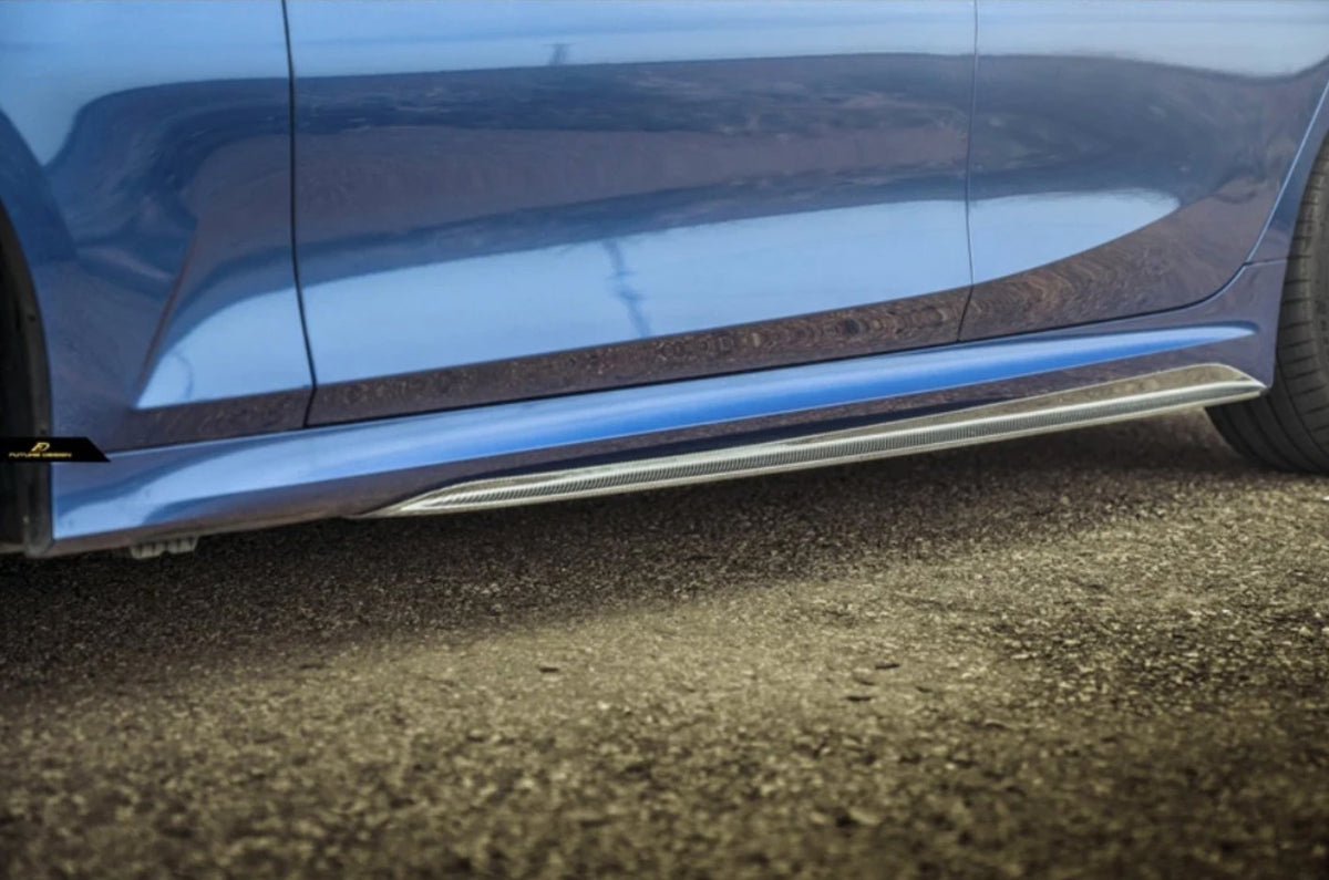 FUTURE DESIGN - BMW 3 SERIES G20 CARBON FIBRE M PERFORMANCE SIDE SKIRTS - Aero Carbon UK