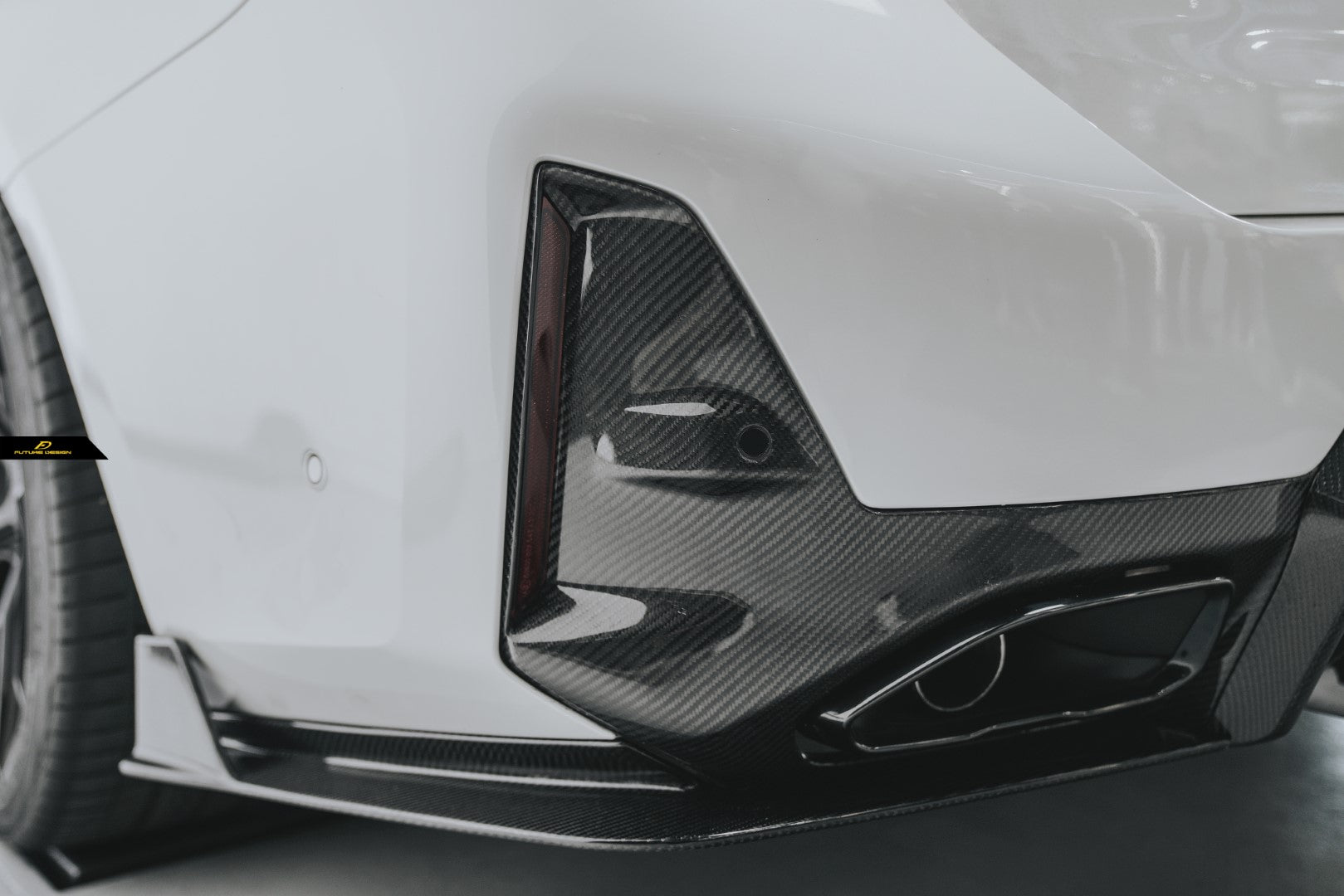 FUTURE DESIGN - BMW 3 SERIES G20 / G21 CARBON FIBRE REAR DIFFUSER V1 - Aero Carbon UK