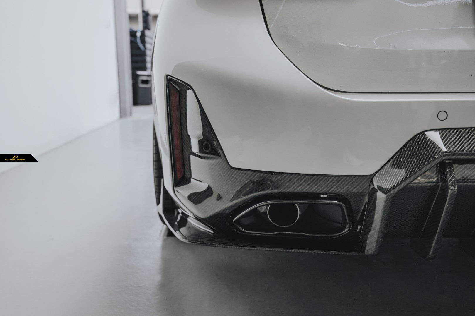 FUTURE DESIGN - BMW 3 SERIES G20 / G21 LCI CARBON FIBRE REAR DIFFUSER ...