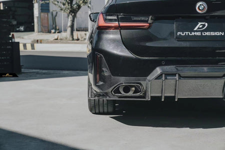 FUTURE DESIGN - BMW 3 SERIES G20 / G21 CARBON FIBRE REAR DIFFUSER V1 - Aero Carbon UK