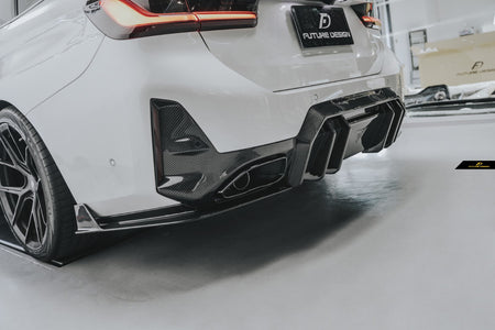 FUTURE DESIGN - BMW 3 SERIES G20 / G21 CARBON FIBRE REAR DIFFUSER V1 - Aero Carbon UK