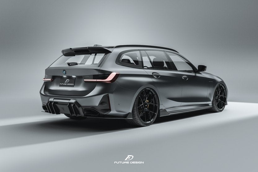 FUTURE DESIGN - BMW 3 SERIES G20 / G21 CARBON FIBRE REAR DIFFUSER V1 - Aero Carbon UK