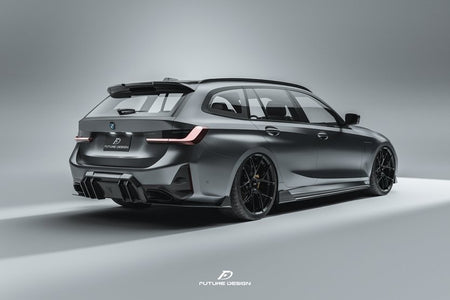FUTURE DESIGN - BMW 3 SERIES G20 / G21 CARBON FIBRE REAR DIFFUSER V1 - Aero Carbon UK