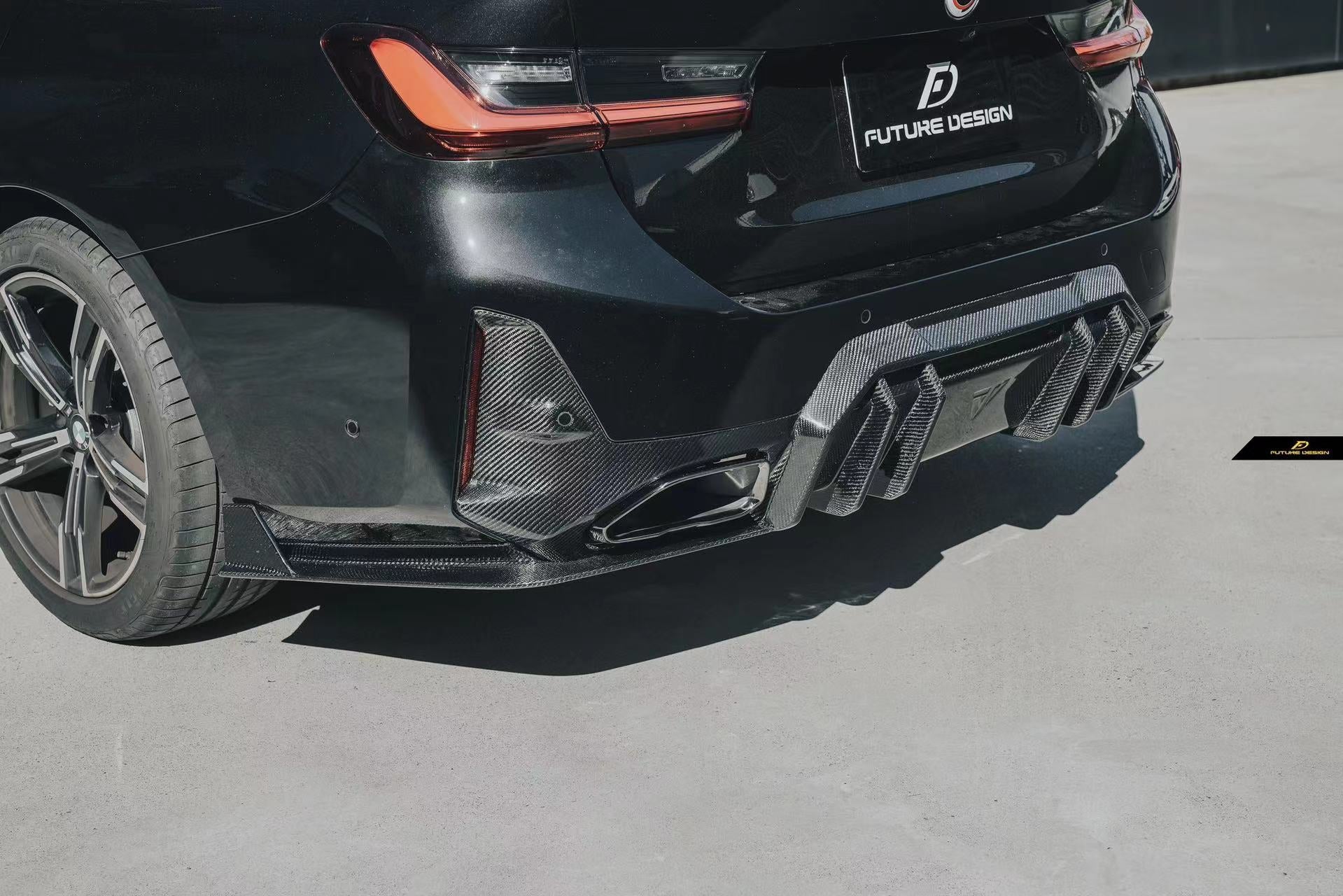 FUTURE DESIGN - BMW 3 SERIES G20 / G21 CARBON FIBRE REAR DIFFUSER V1 - Aero Carbon UK