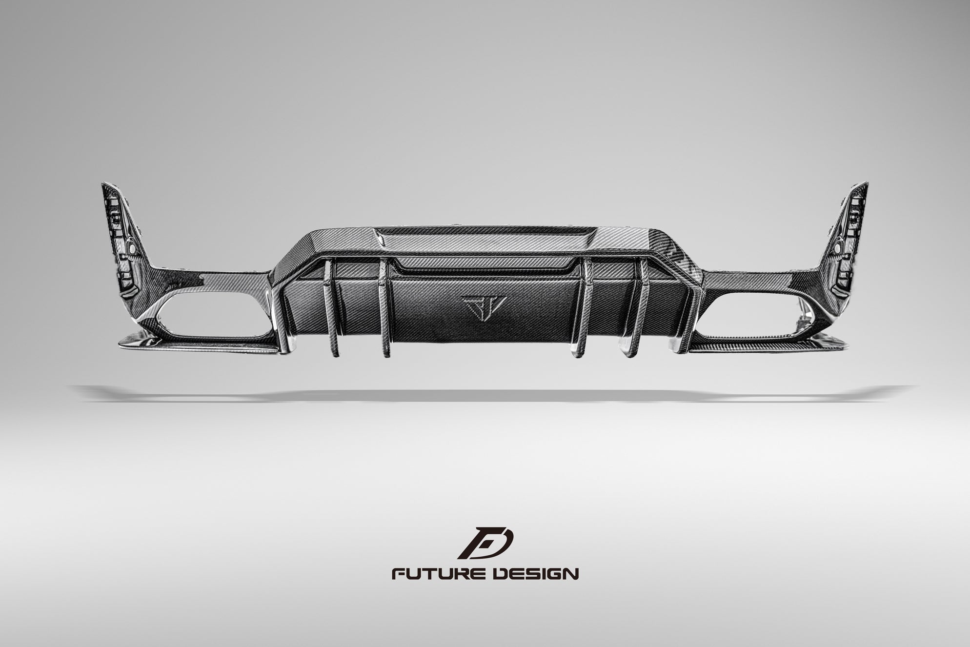 FUTURE DESIGN - BMW 3 SERIES G20 / G21 CARBON FIBRE REAR DIFFUSER V1 - Aero Carbon UK