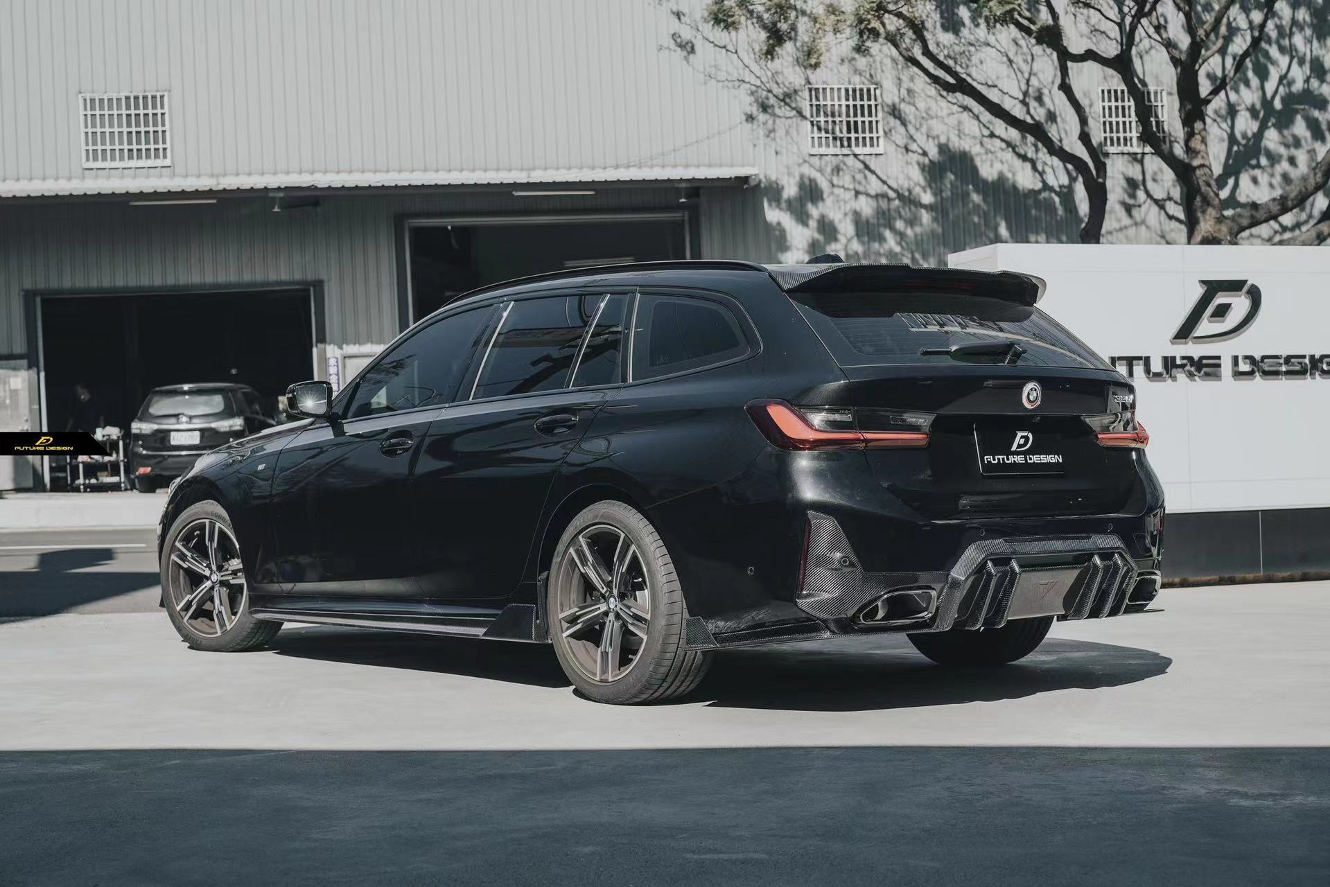 FUTURE DESIGN - BMW 3 SERIES G20 / G21 CARBON FIBRE REAR DIFFUSER V1 - Aero Carbon UK