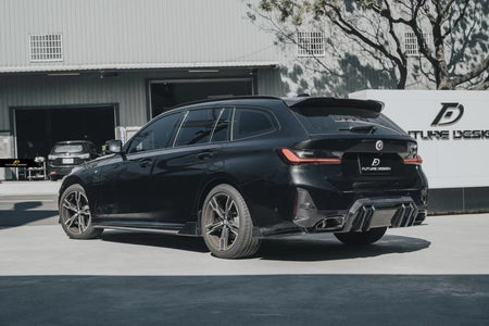 FUTURE DESIGN - BMW 3 SERIES G20 / G21 CARBON FIBRE REAR DIFFUSER V1 - Aero Carbon UK