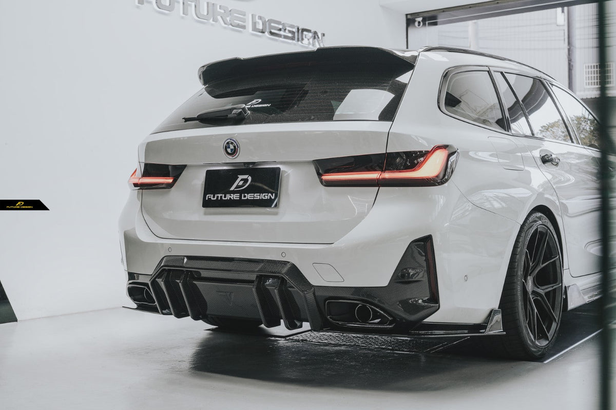 FUTURE DESIGN - BMW 3 SERIES G20 / G21 CARBON FIBRE REAR DIFFUSER V1 - Aero Carbon UK