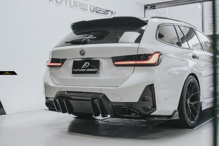 FUTURE DESIGN - BMW 3 SERIES G20 / G21 CARBON FIBRE REAR DIFFUSER V1 - Aero Carbon UK