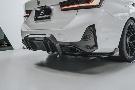 FUTURE DESIGN - BMW 3 SERIES G20 / G21 CARBON FIBRE REAR DIFFUSER V1 - Aero Carbon UK