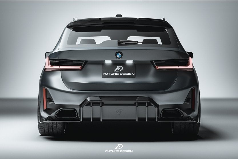 FUTURE DESIGN - BMW 3 SERIES G20 / G21 CARBON FIBRE REAR DIFFUSER V1 - Aero Carbon UK