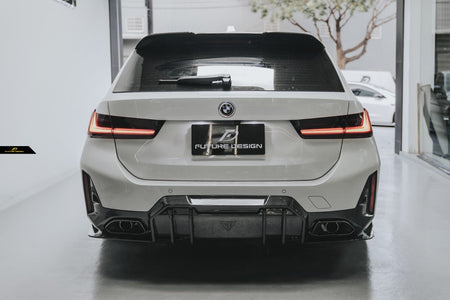 FUTURE DESIGN - BMW 3 SERIES G20 / G21 CARBON FIBRE REAR DIFFUSER V1 - Aero Carbon UK