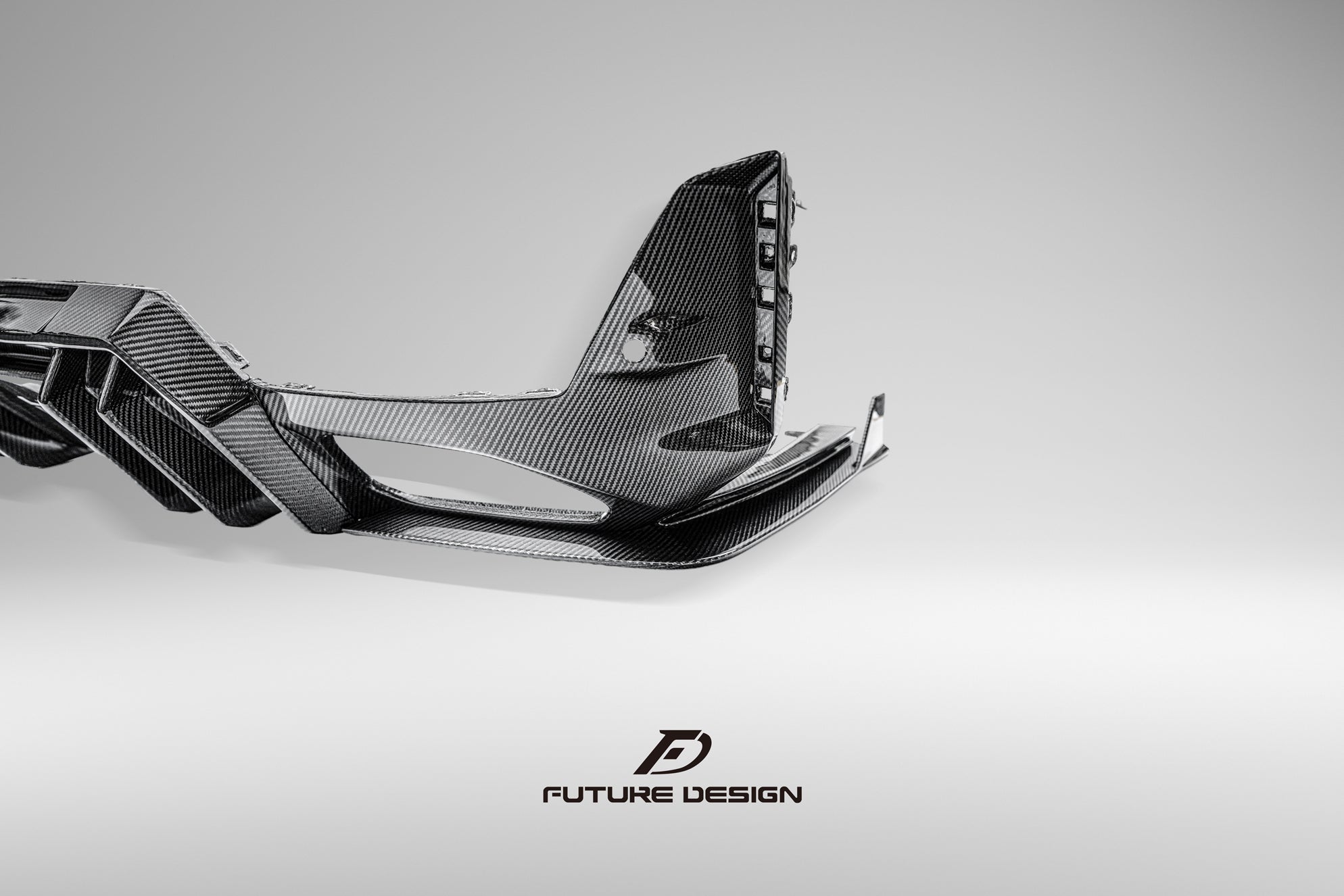 FUTURE DESIGN - BMW 3 SERIES G20 / G21 CARBON FIBRE REAR DIFFUSER V1 - Aero Carbon UK
