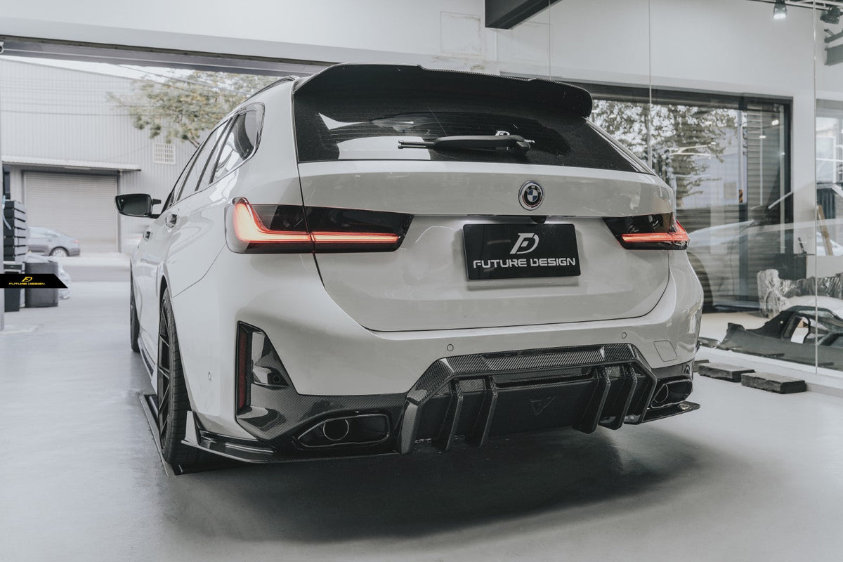 FUTURE DESIGN - BMW 3 SERIES G20 / G21 CARBON FIBRE REAR DIFFUSER V1 - Aero Carbon UK