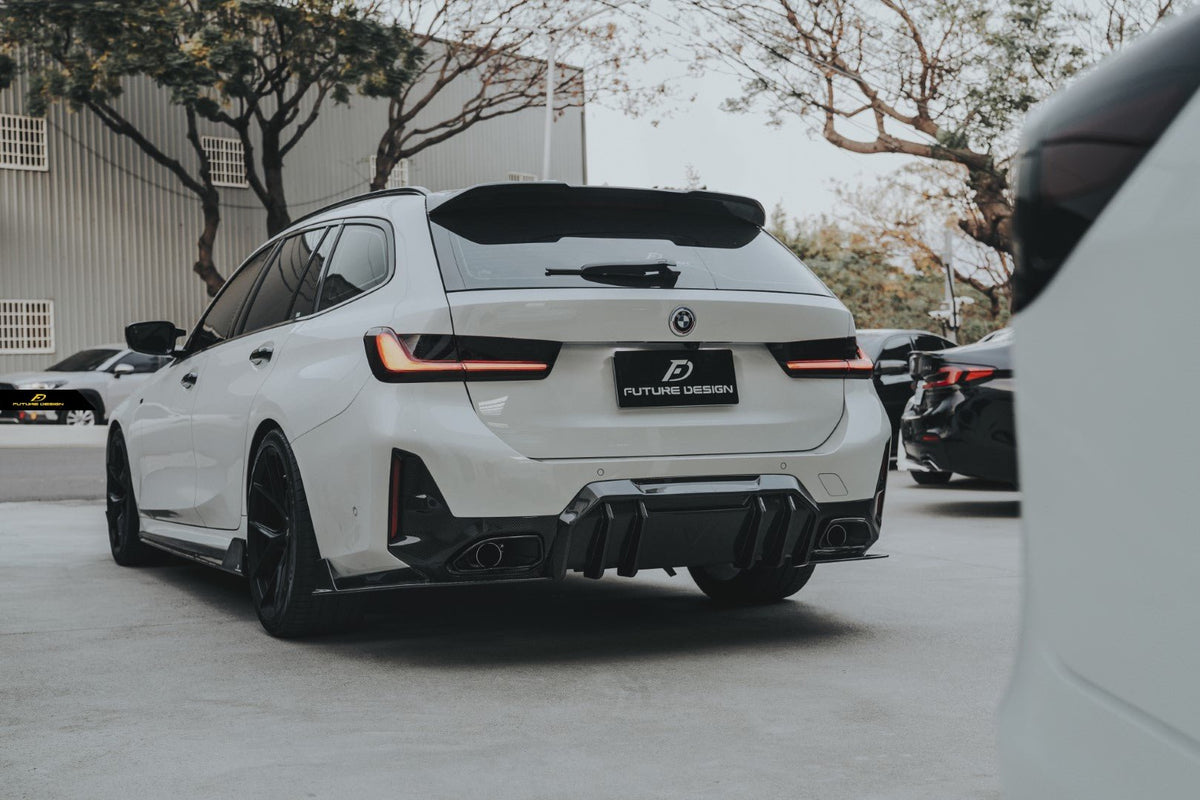 FUTURE DESIGN - BMW 3 SERIES G20 / G21 CARBON FIBRE REAR DIFFUSER V1 - Aero Carbon UK