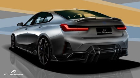 FUTURE DESIGN - BMW 3 SERIES G20 / G21 CARBON FIBRE REAR DIFFUSER V1 - Aero Carbon UK