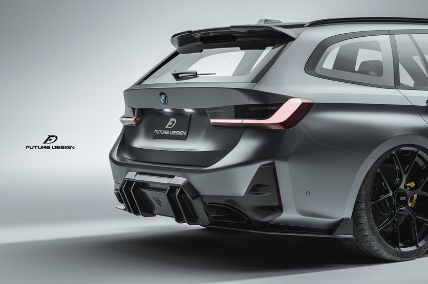 FUTURE DESIGN - BMW 3 SERIES G20 / G21 CARBON FIBRE REAR DIFFUSER V1 - Aero Carbon UK