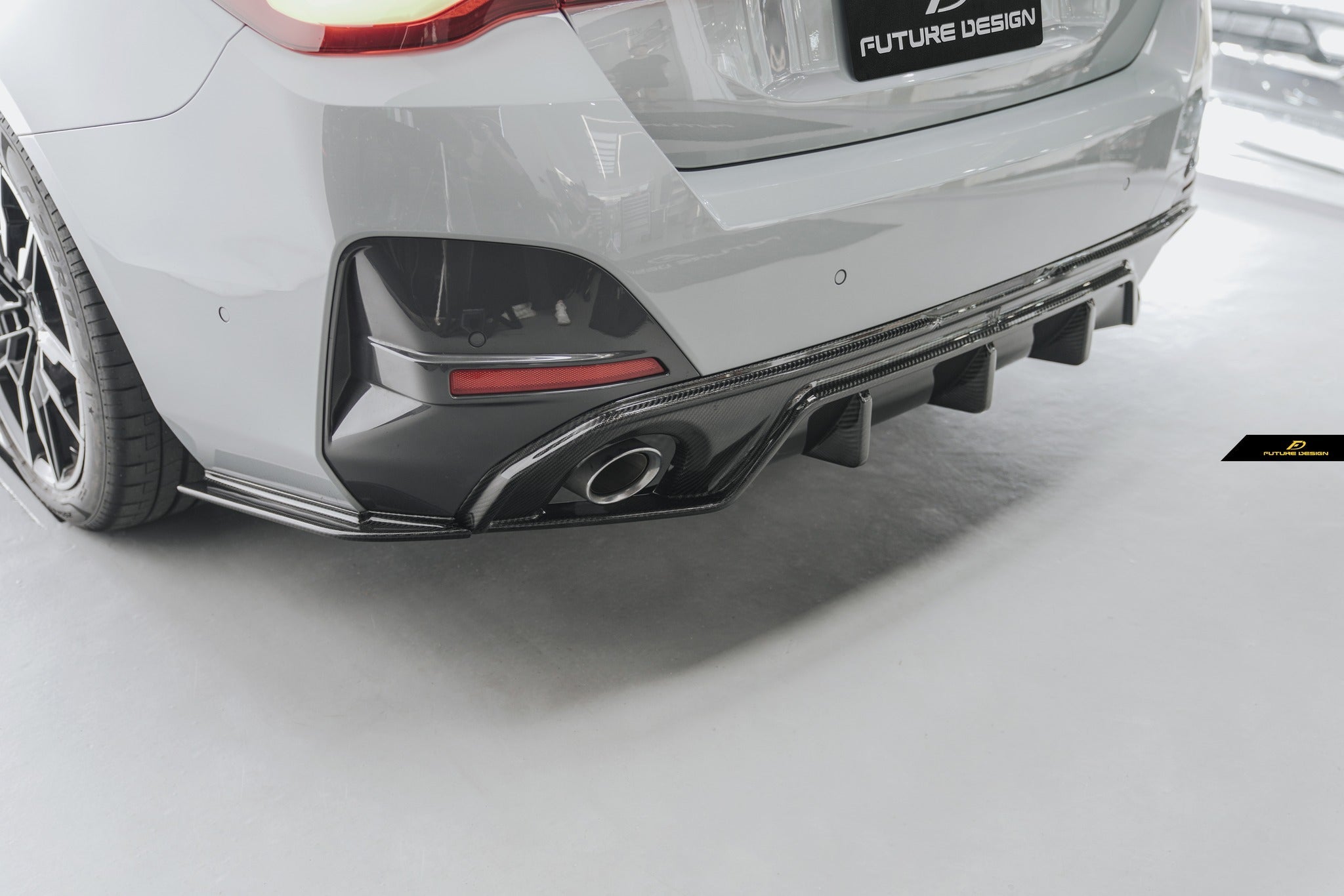 FUTURE DESIGN - BMW 4 SERIES G26 GRAN COUPE CARBON FIBRE REAR DIFFUSER - Aero Carbon UK