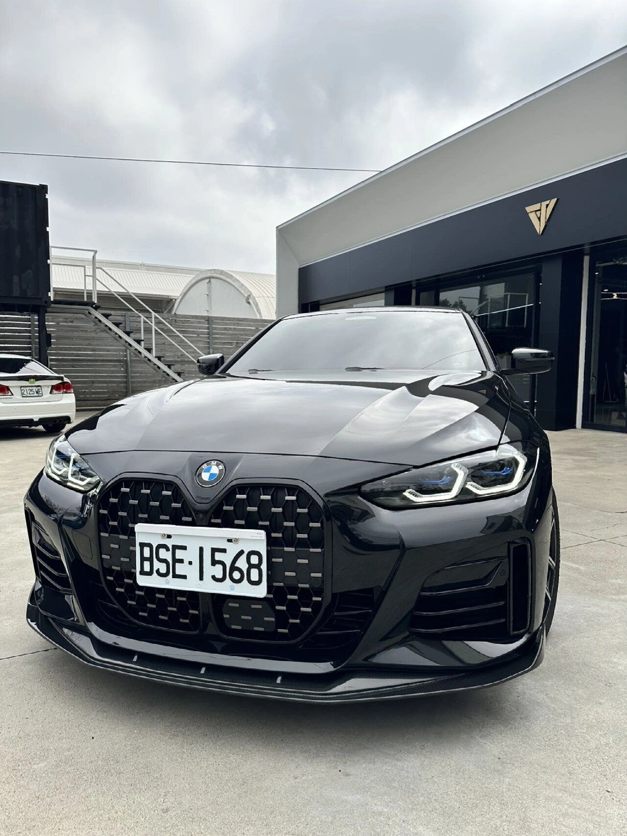 FUTURE DESIGN - BMW 4 SERIES G26 GRAN COUPE / I4 G26 CARBON FIBRE FRONT LIP - Aero Carbon UK