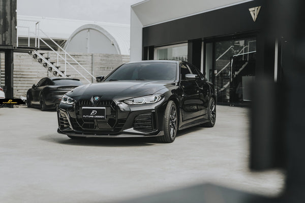 FUTURE DESIGN - BMW 4 SERIES G26 GRAN COUPE / I4 G26 CARBON FIBRE FRONT LIP