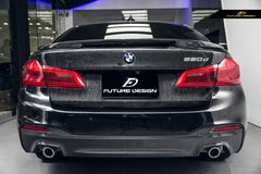FUTURE DESIGN - BMW 5 SERIES G30 PRE LCI / M5 F90 CARBON FIBRE REAR SPOILER ( MP STYLE ) - Aero Carbon UK