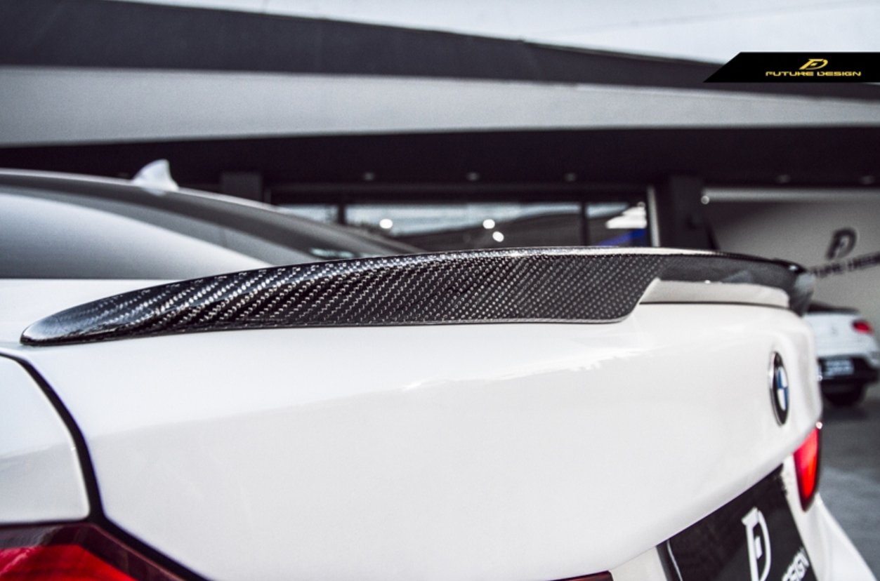 FUTURE DESIGN - BMW 5 SERIES G30 PRE LCI / M5 F90 CARBON FIBRE REAR SPOILER ( MP STYLE ) - Aero Carbon UK