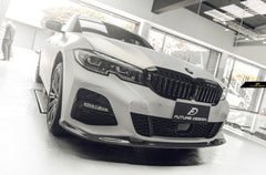 FUTURE DESIGN - BMW G20 3 SERIES CARBON FIBRE FRONT LIP 3D STYLE - Aero Carbon UK