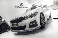 FUTURE DESIGN - BMW G20 3 SERIES CARBON FIBRE FRONT LIP 3D STYLE - Aero Carbon UK